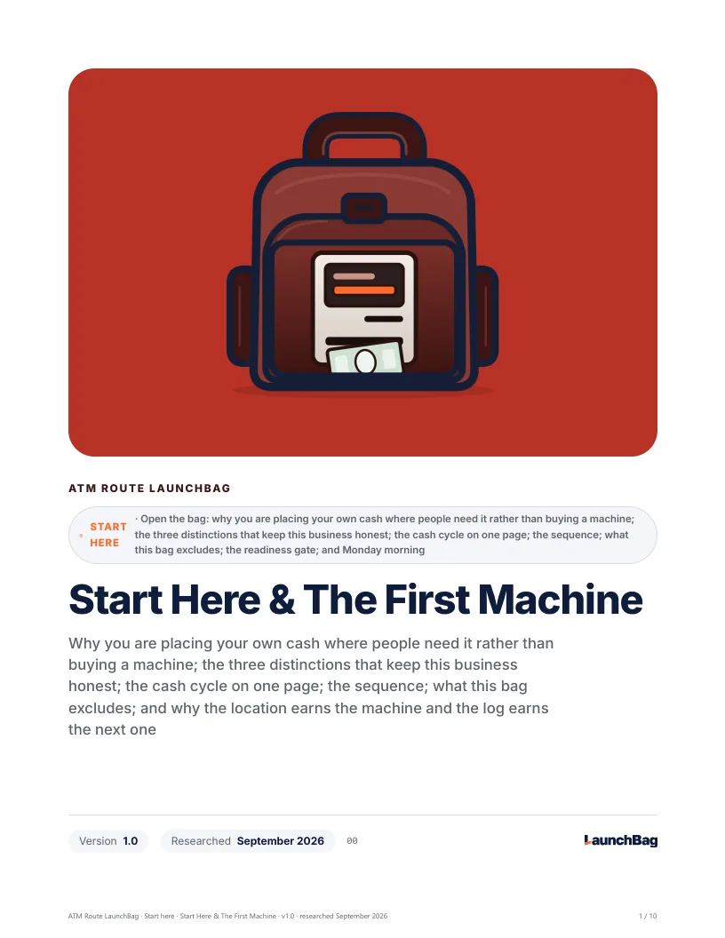 Start Here & The First Machine: preview