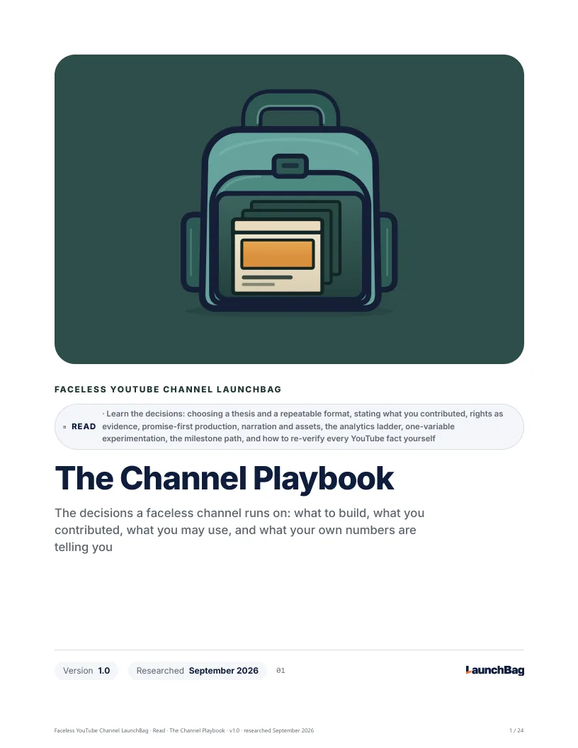 The Channel Playbook: preview