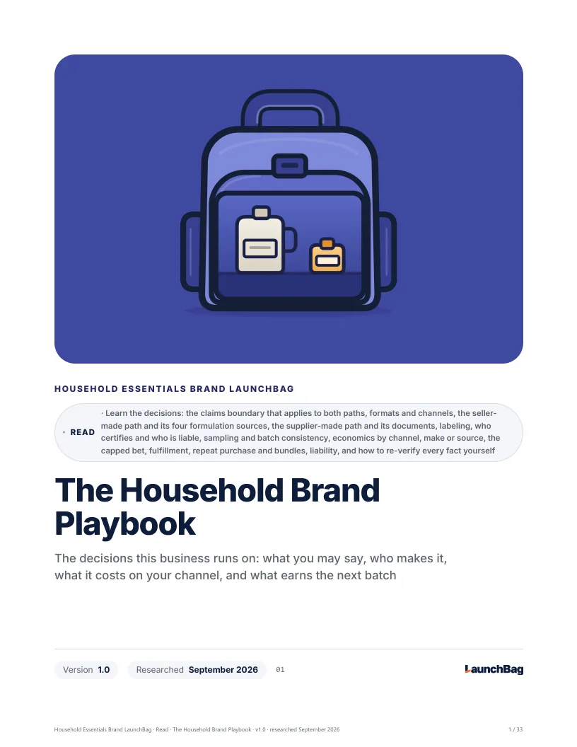 The Household Brand Playbook: preview